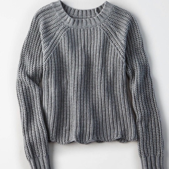 American Eagle Outfitters Sweaters - AE Scallop Hem Raglan Pullovers